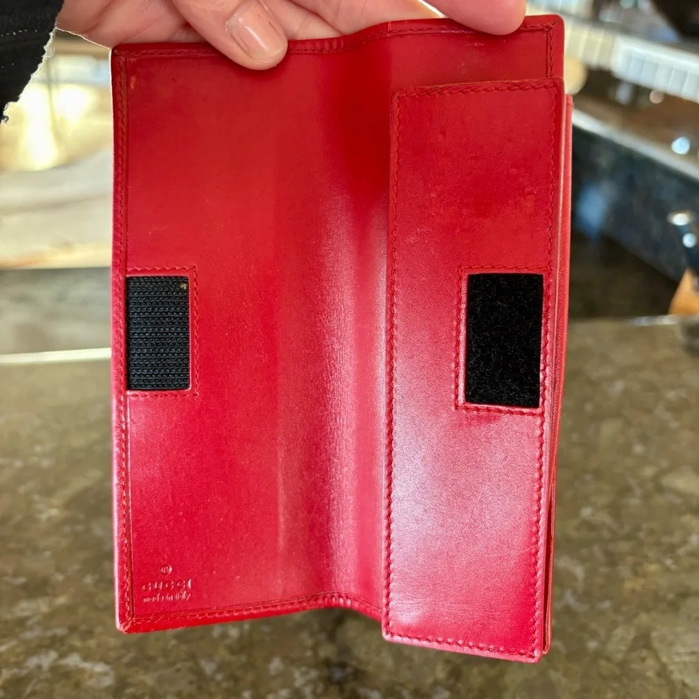 GUCCI Red GG Monogram Canvas Pen/Pencil Case Luxury Desk Accessory
Made in Italy - Picture 9 of 16